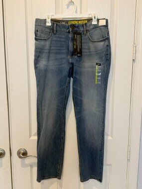 NWT Lee Extreme Motion Jeans Men’s 34x30 Blue Stretch Ultimate Comfort